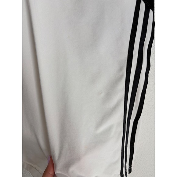 Adidas Climacool Womens White Black Stripe Racerback Athletic Tank Top Size S - Picture 3 of 5